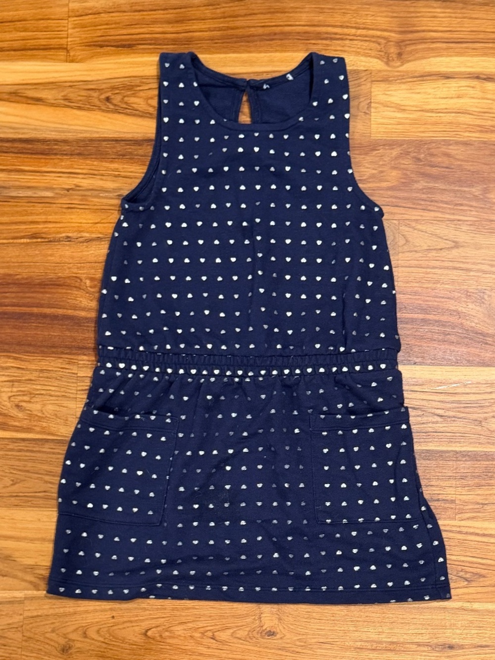 Kids Splendid Metallic Heart Dress Size 6